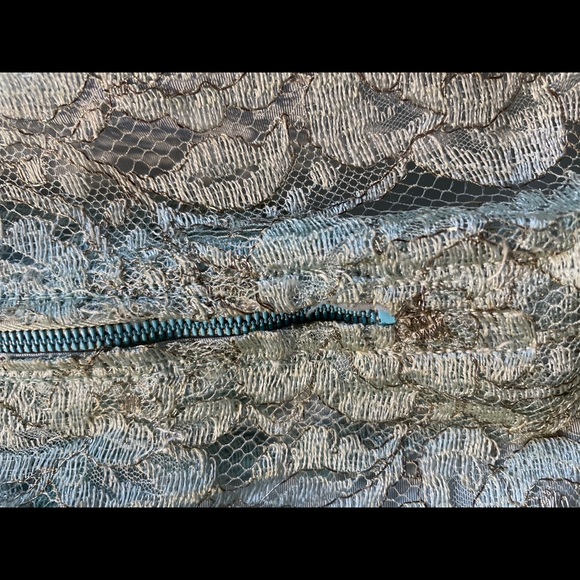 Stunning vintage Tiffany blue 60s cocktail dress! - Picture 10 of 15